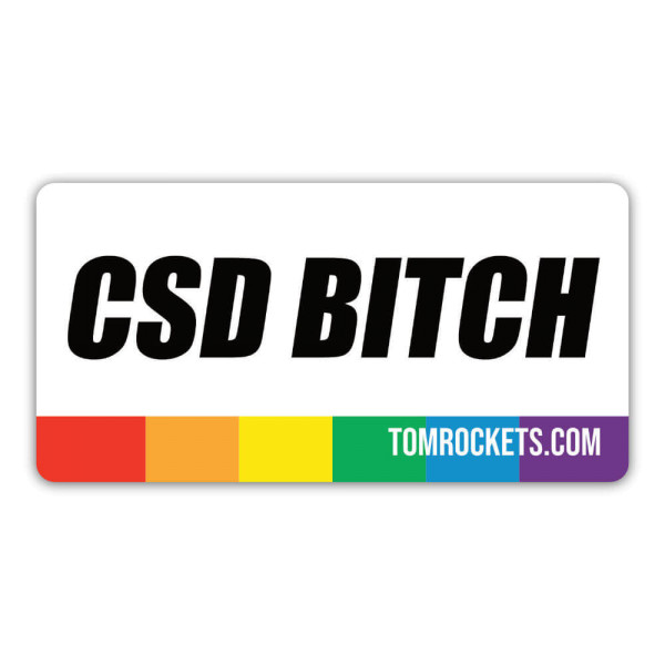 Sticker Name Tag CSD BITCH günstig im Gay Lifestyle Shop kaufen