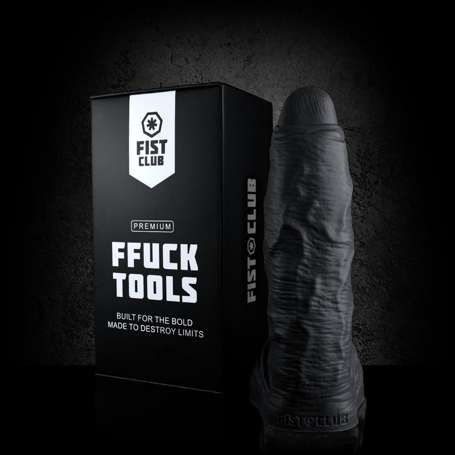 FIST CLUB DILDO - GIRTH QUAKE [BLACK]