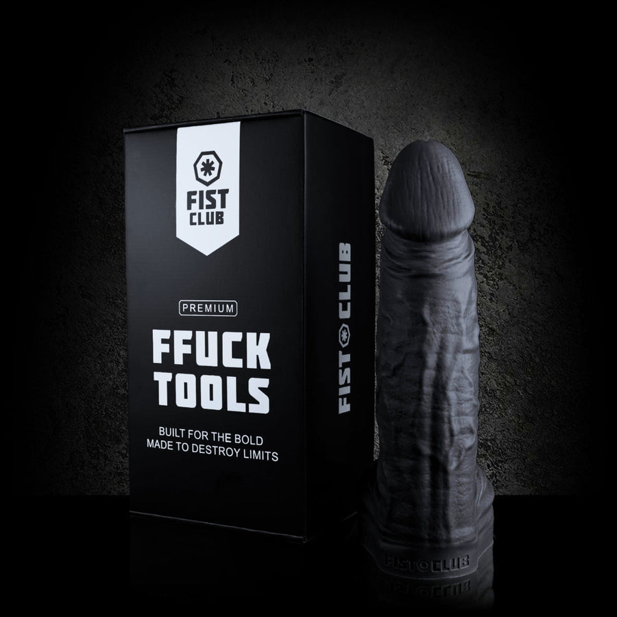 FIST CLUB DILDO - STRETCHPIG [BLACK]
