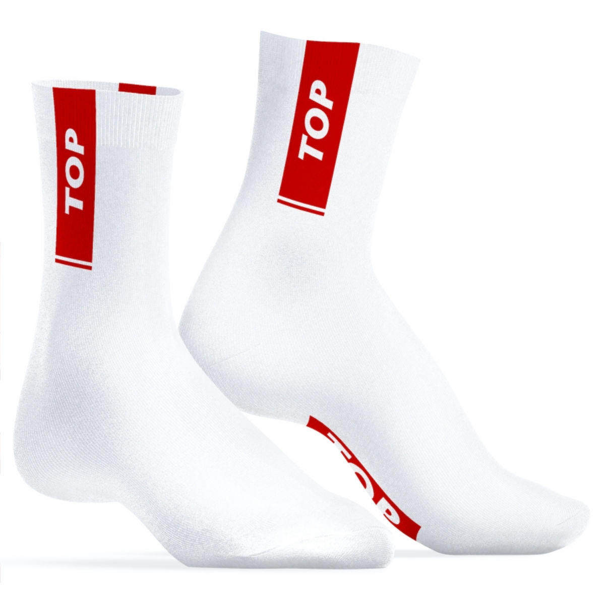 SneakXX Red Stripe Socks - Top