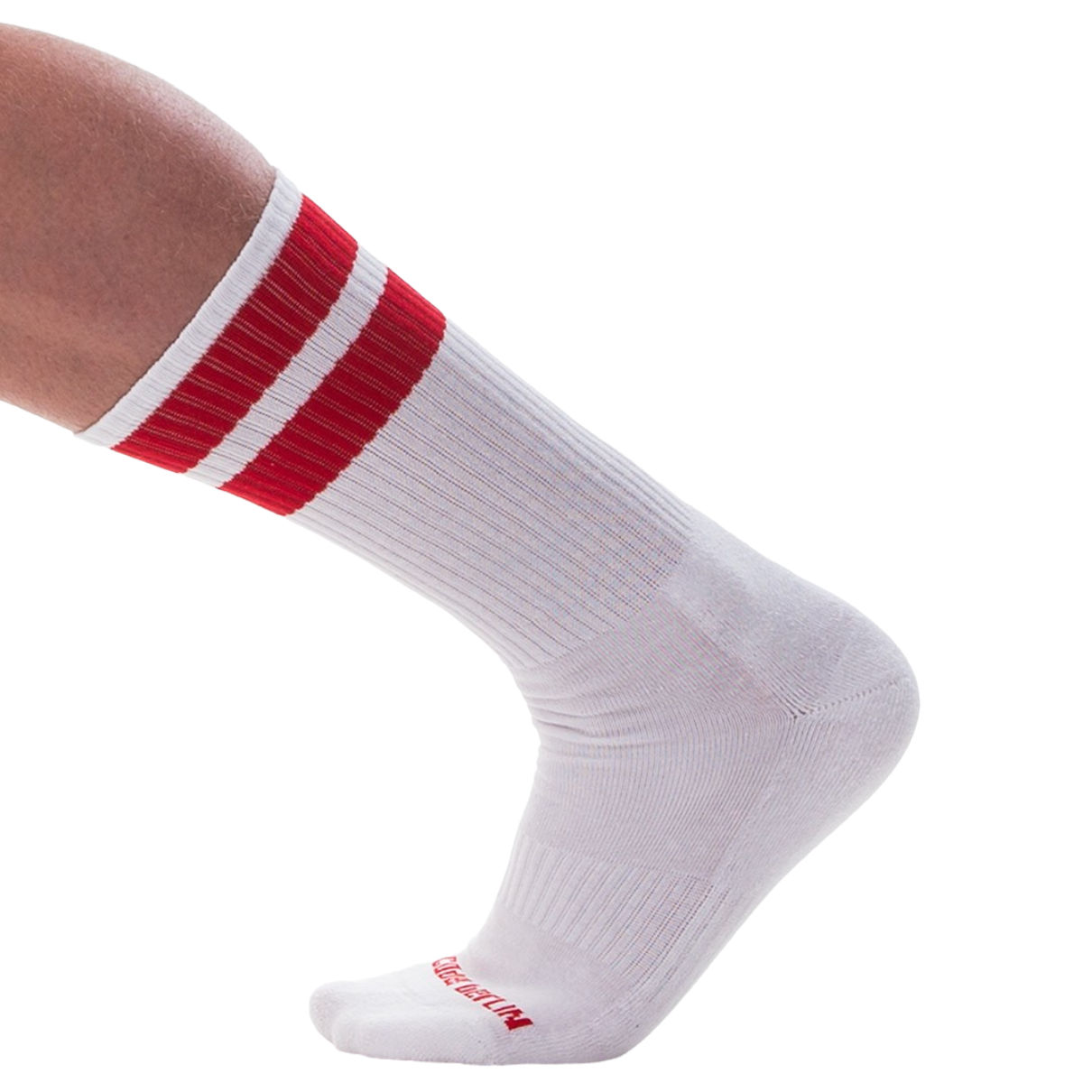 Barcode Berlin Gym Socks White Red