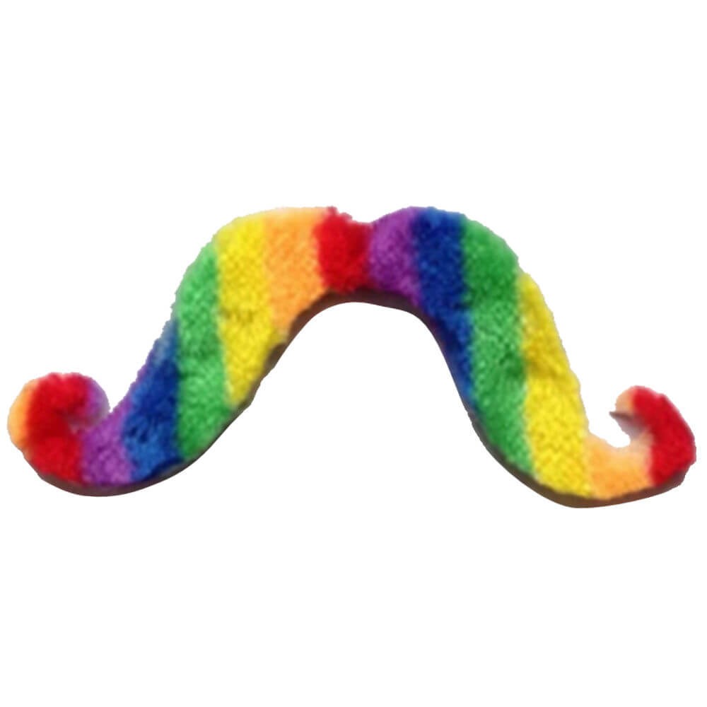 Rainbow Moustache