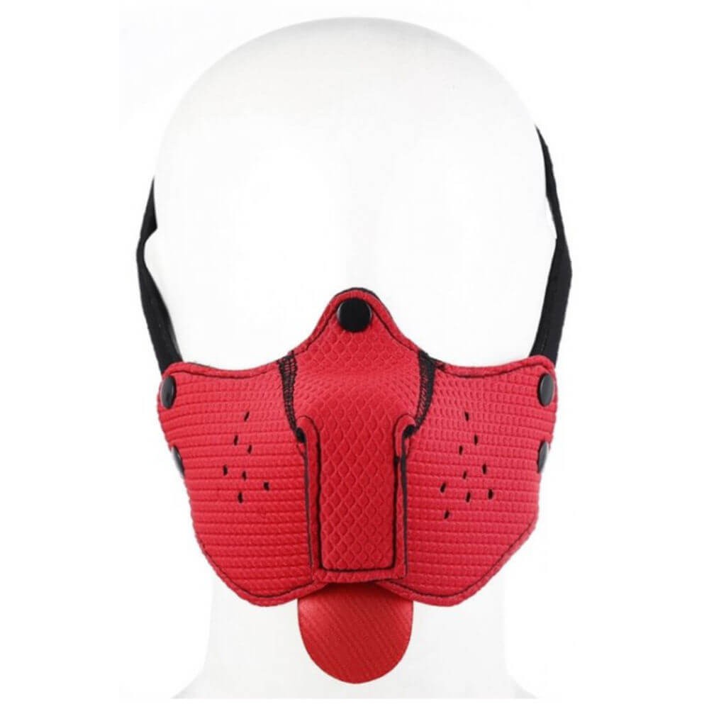 Red Puppy Neoprene Muzzle