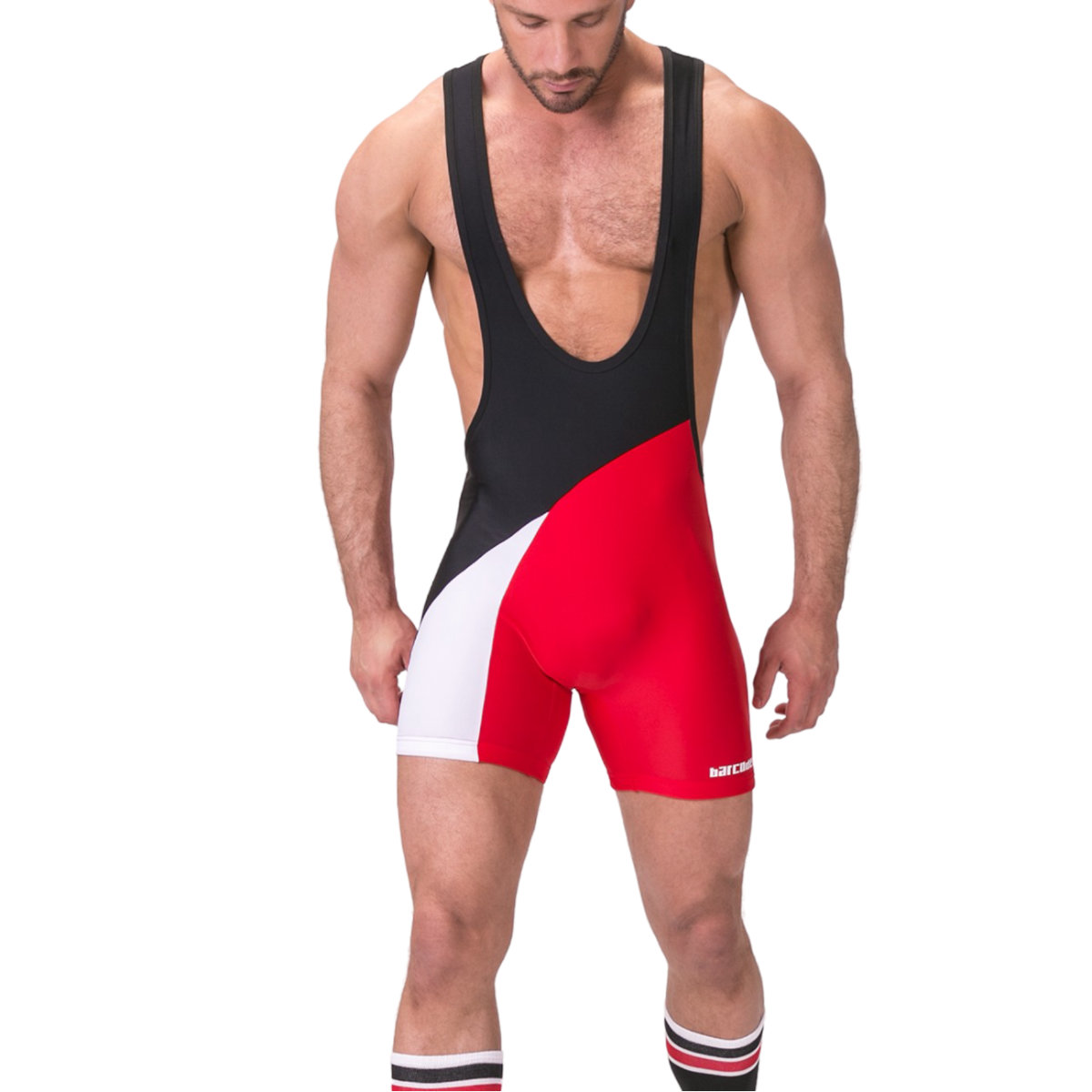 Barcode Singlet Luke Red Black