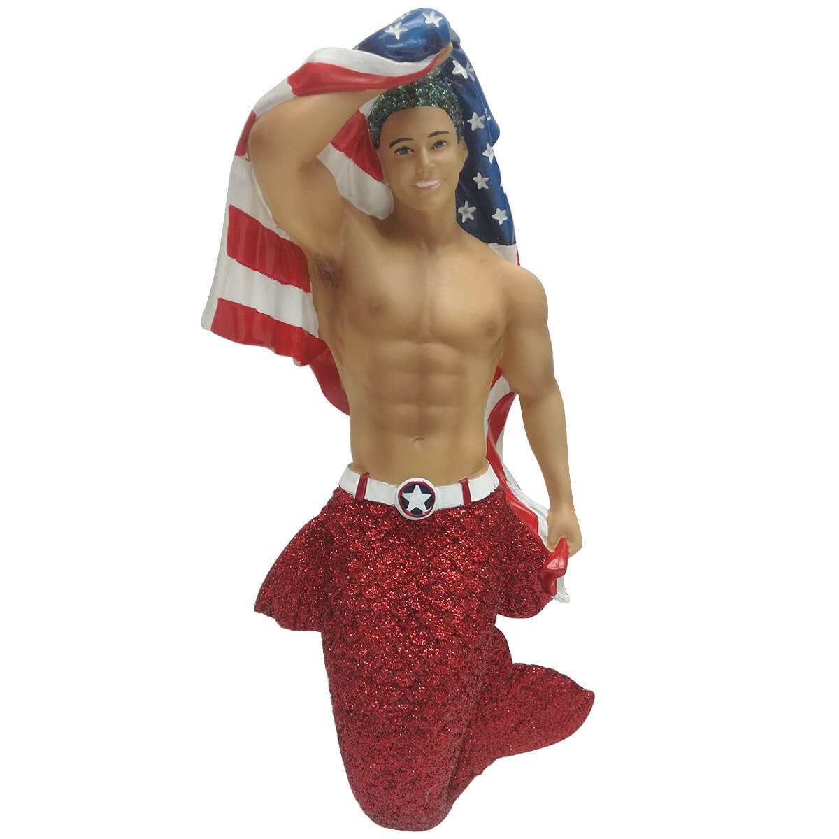 Collectible Merman - Patriot