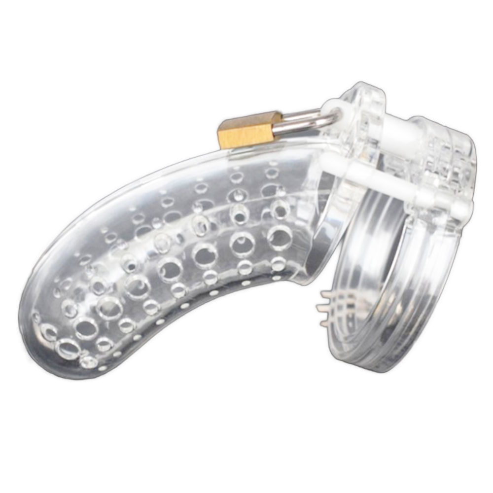 Chastity Cage Transparent Tube 9,5 x 3,5 cm