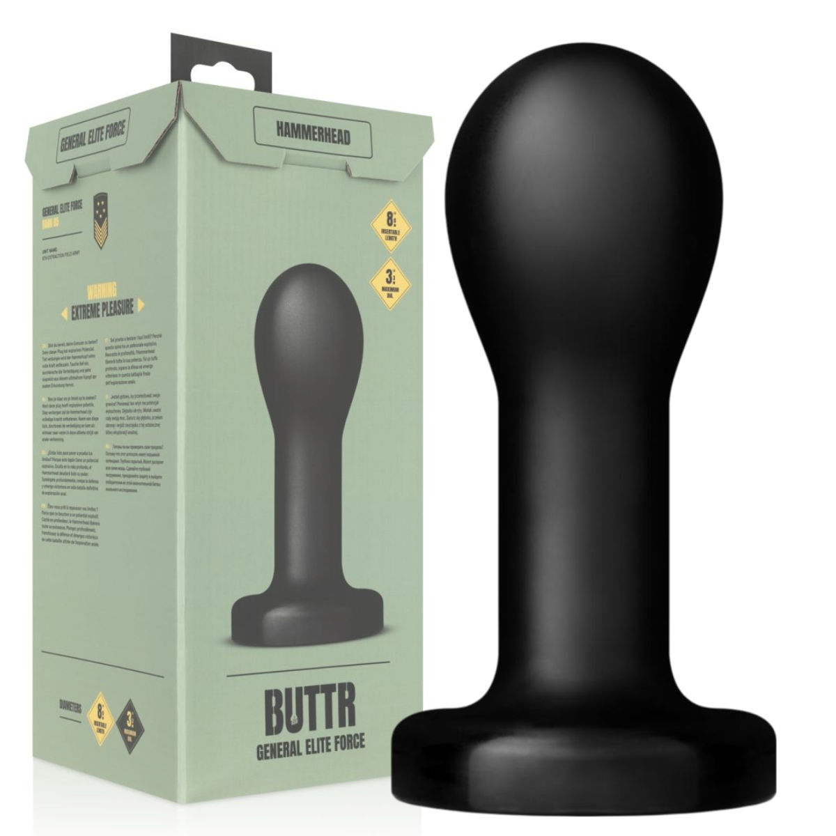 Hammerhead Butt Plug