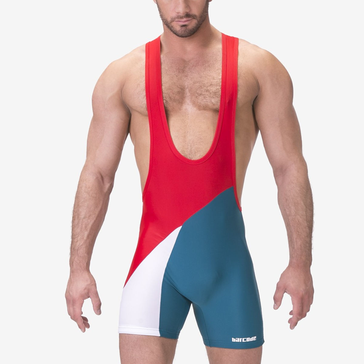 Barcode Singlet Luke Petrol