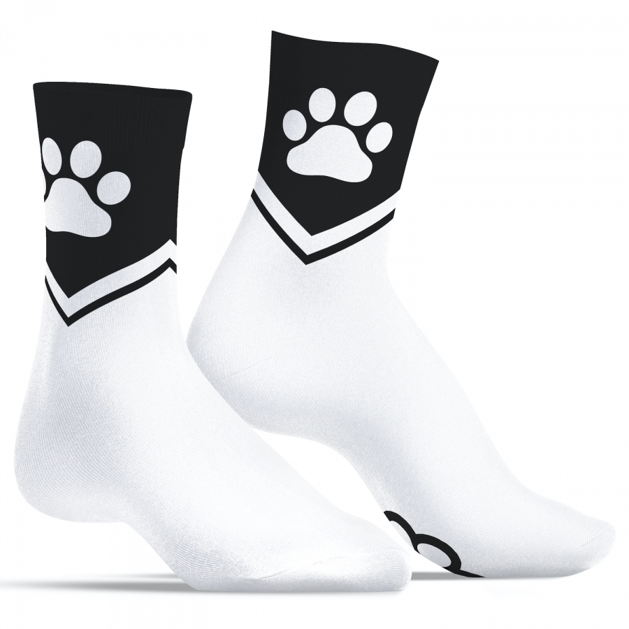 Kinky Puppy Socks - White