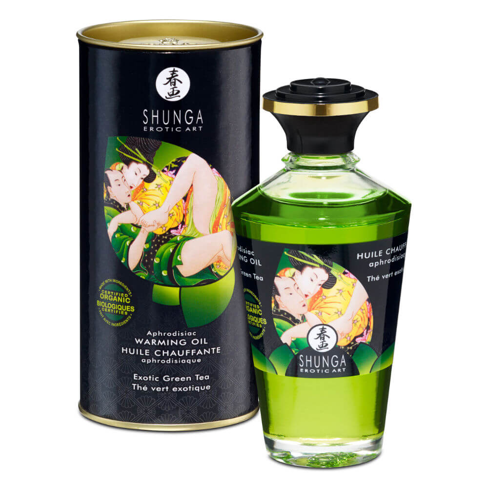 Aphrodisiac Warming Oil - Green Tea