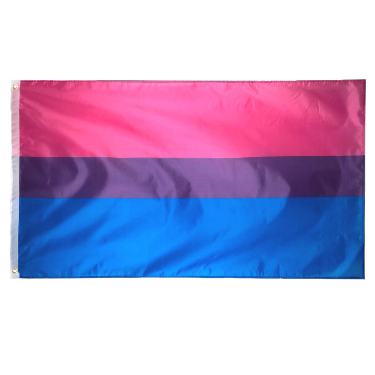 Bisexual Pride Flag with eyelets 90x150 cm