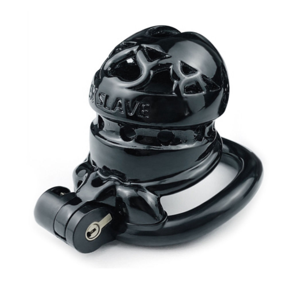 Chastity Cage Sex Slave Black 6,5 x 3,5 cm