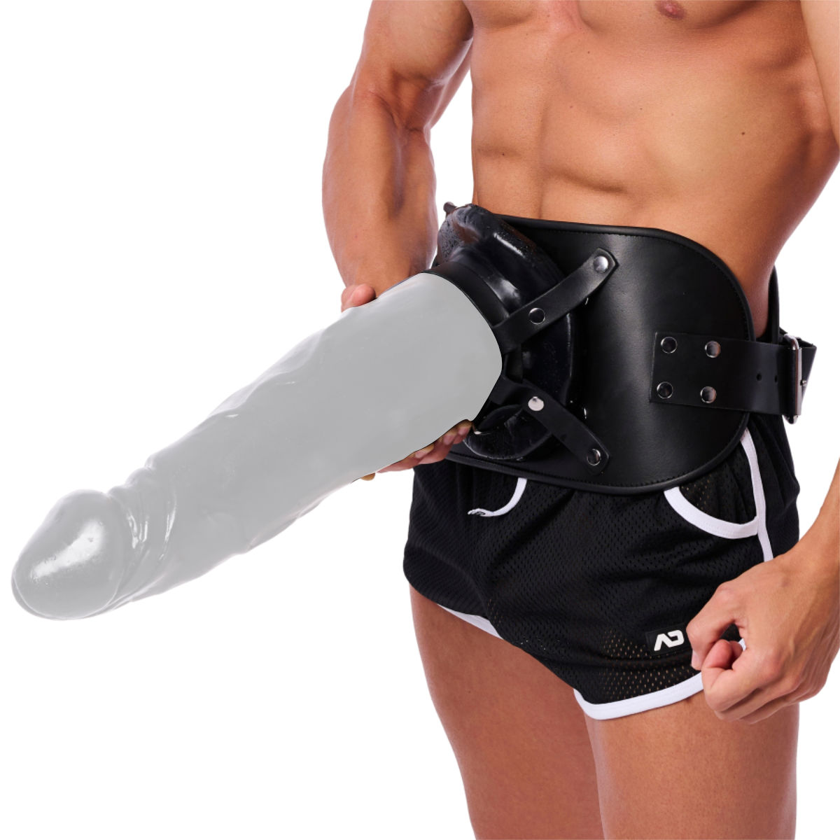 Harness für Riesendildos