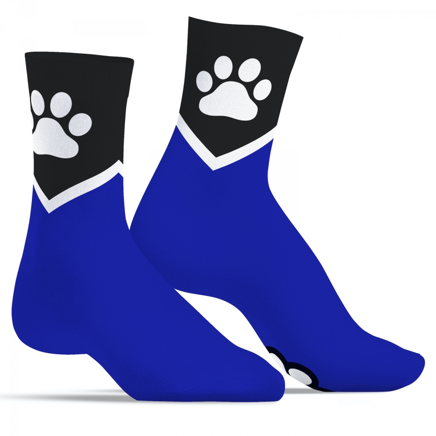 Kinky Puppy Socks - Blue
