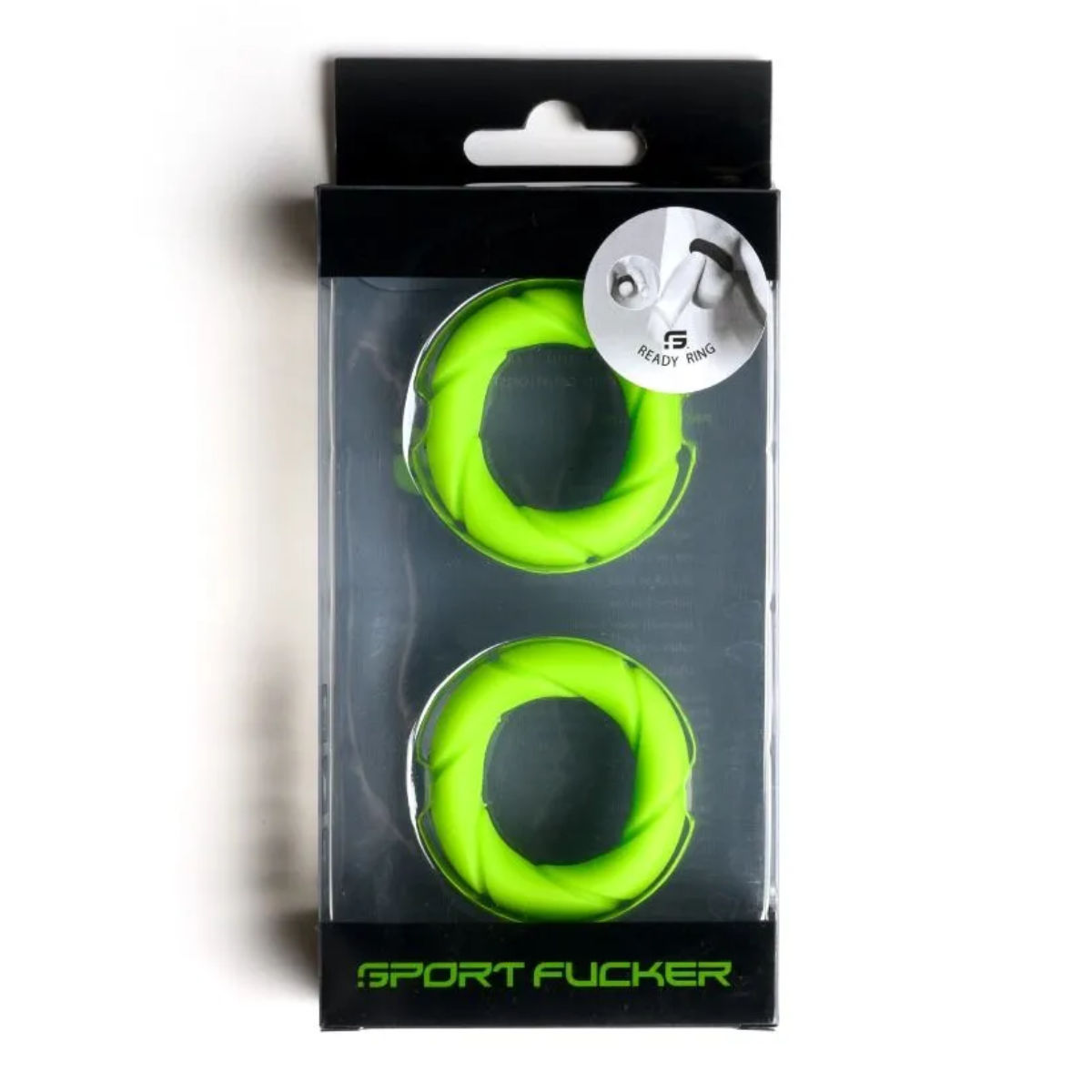 Liquid Silicone Rings Neon Green