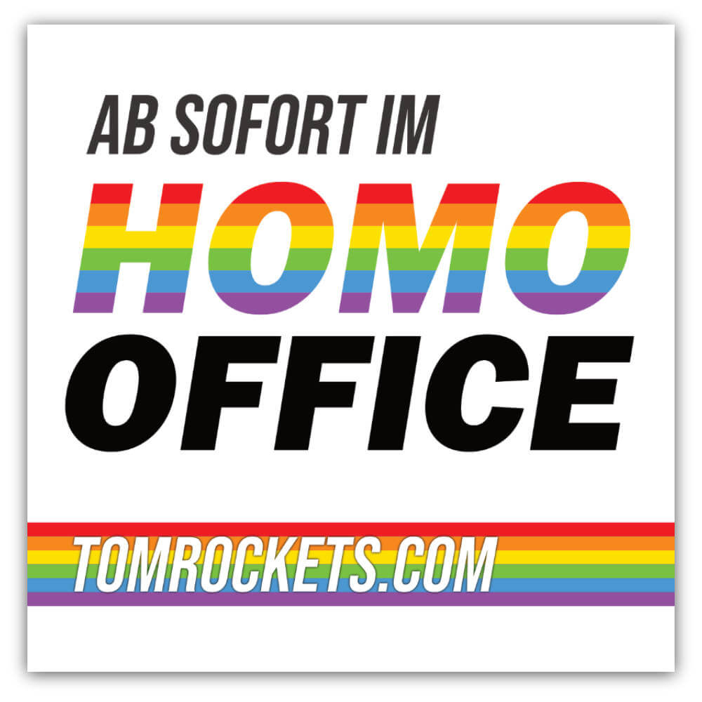 Sticker - Homo Office