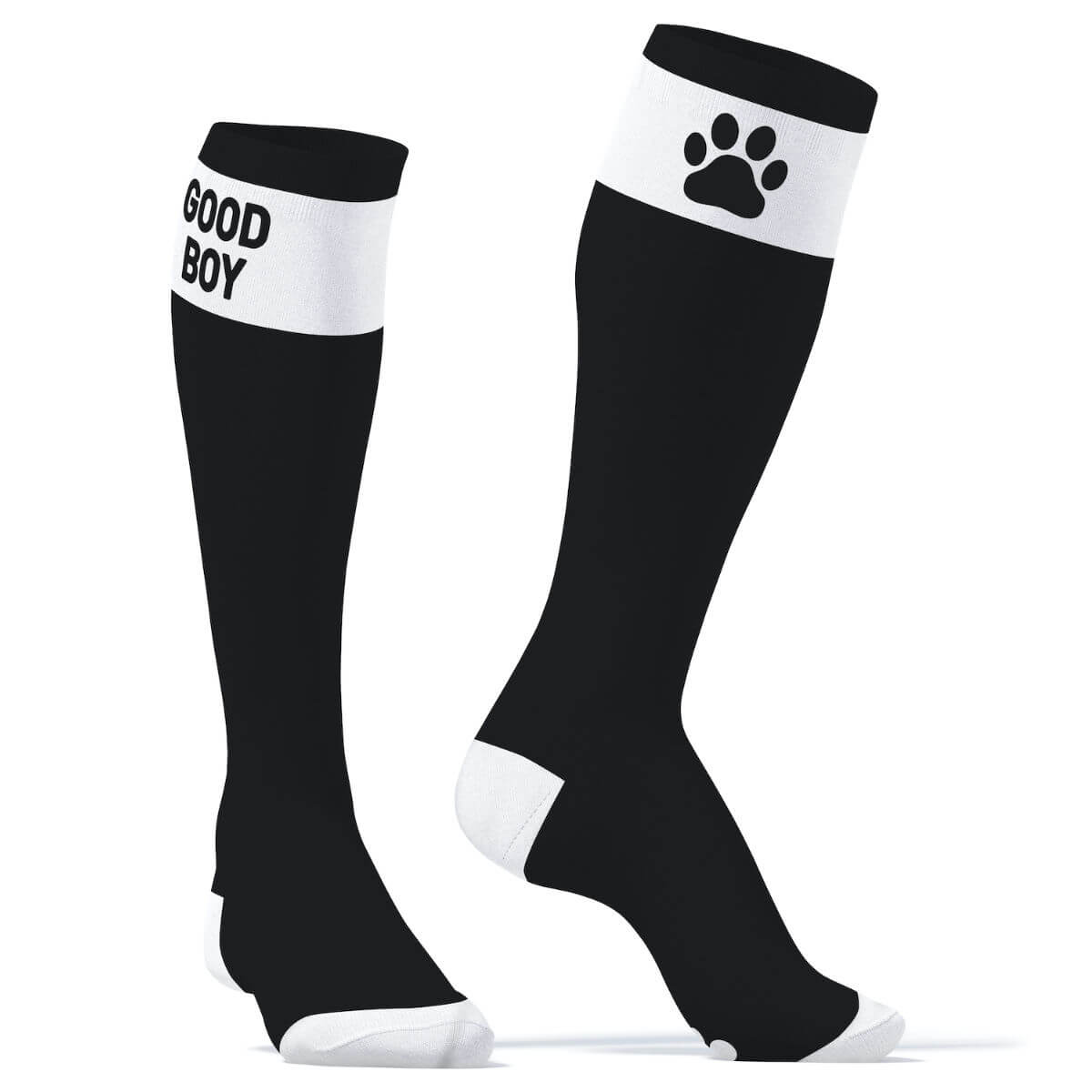 SneakXX Long Socks - Good Boy Black