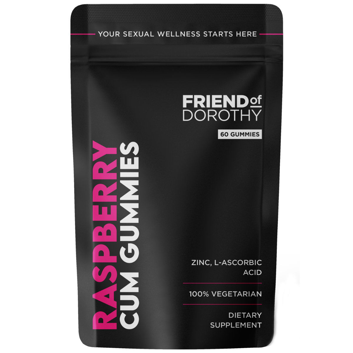 Friend of Dorothy Raspberry Cum Gummies 60