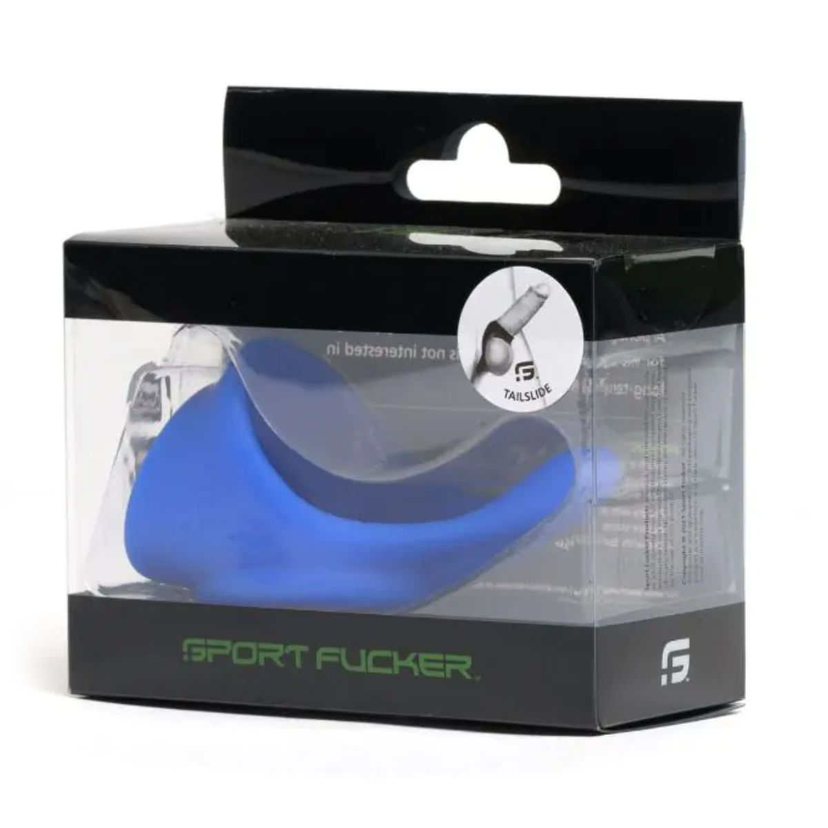 Liquid Silicone Tailslide Cocksling Blue