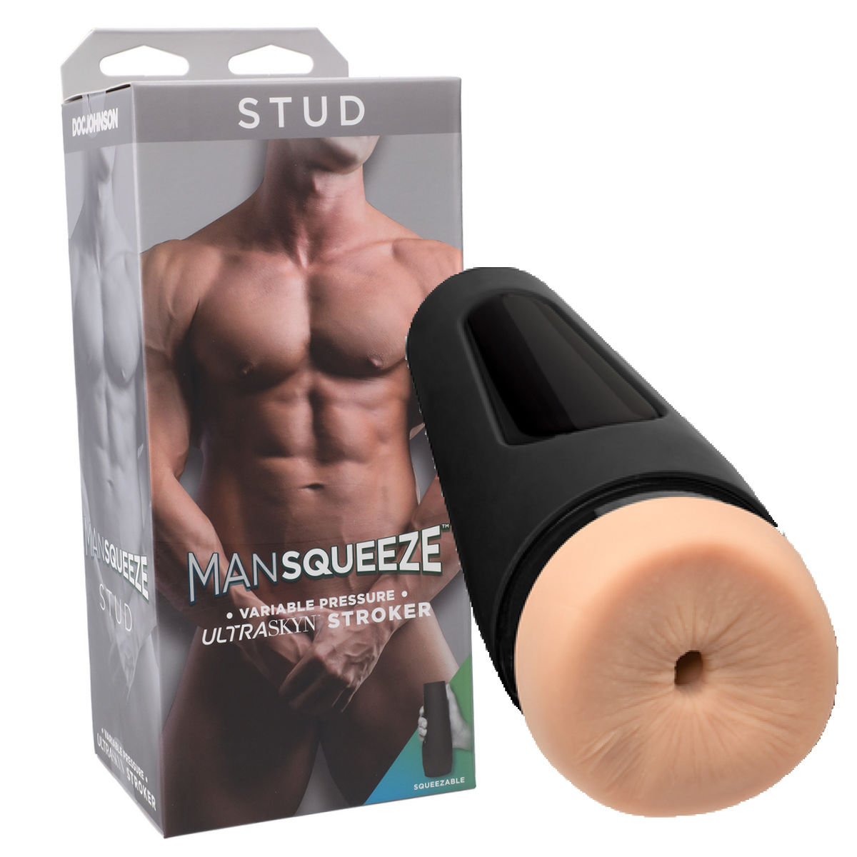 Man Squeeze Stud Stroker
