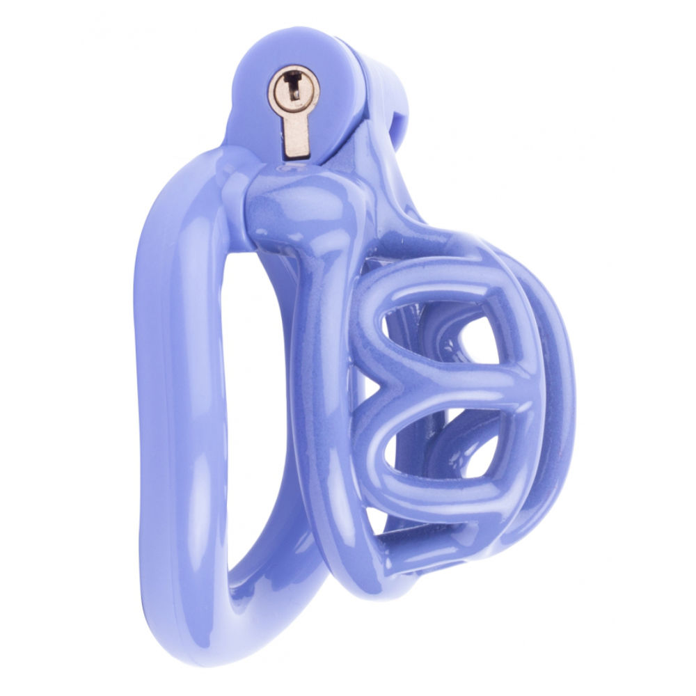 Chastity Cage Blue Cup 4 x 3,3 cm