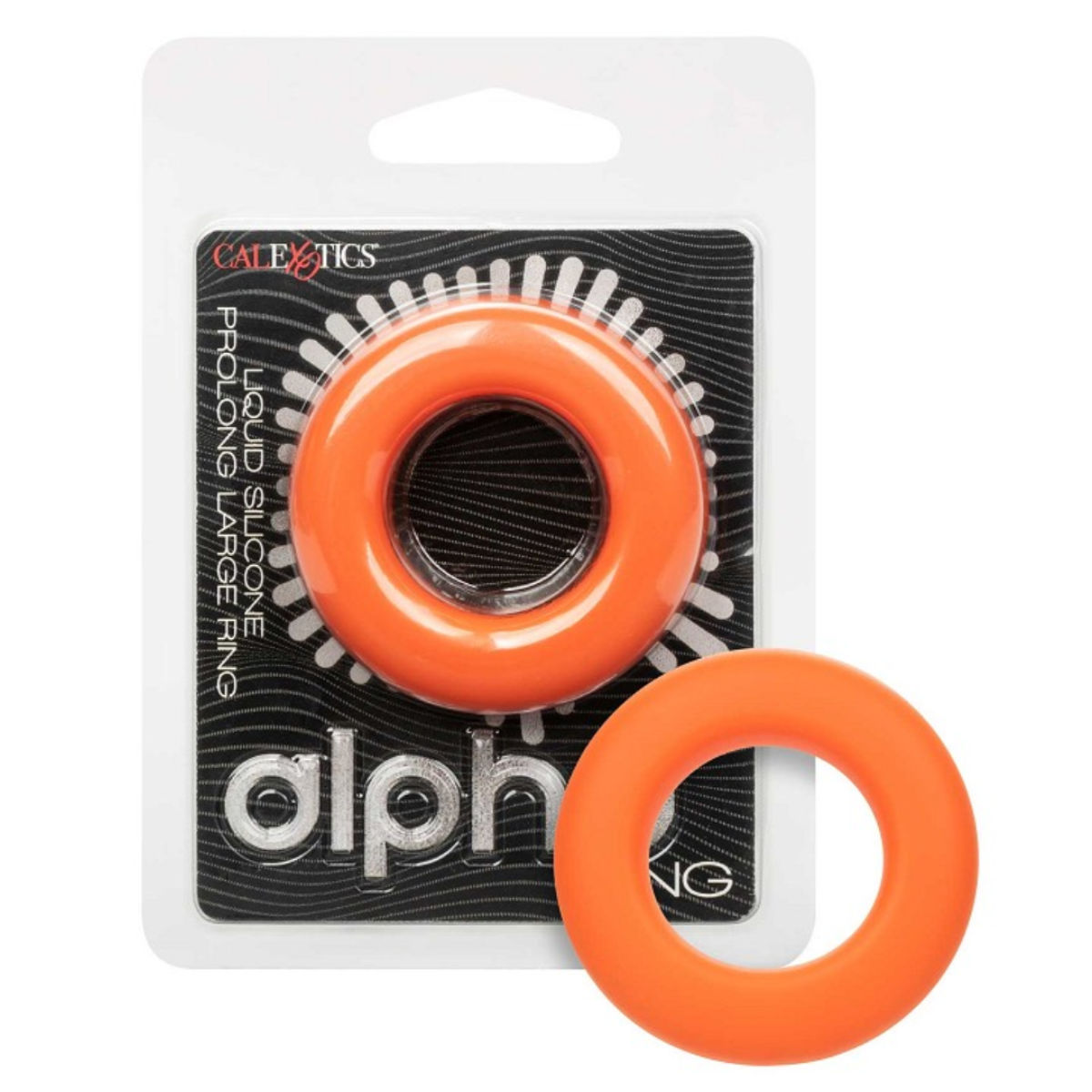 Alpha Prolong Ring Large Orange