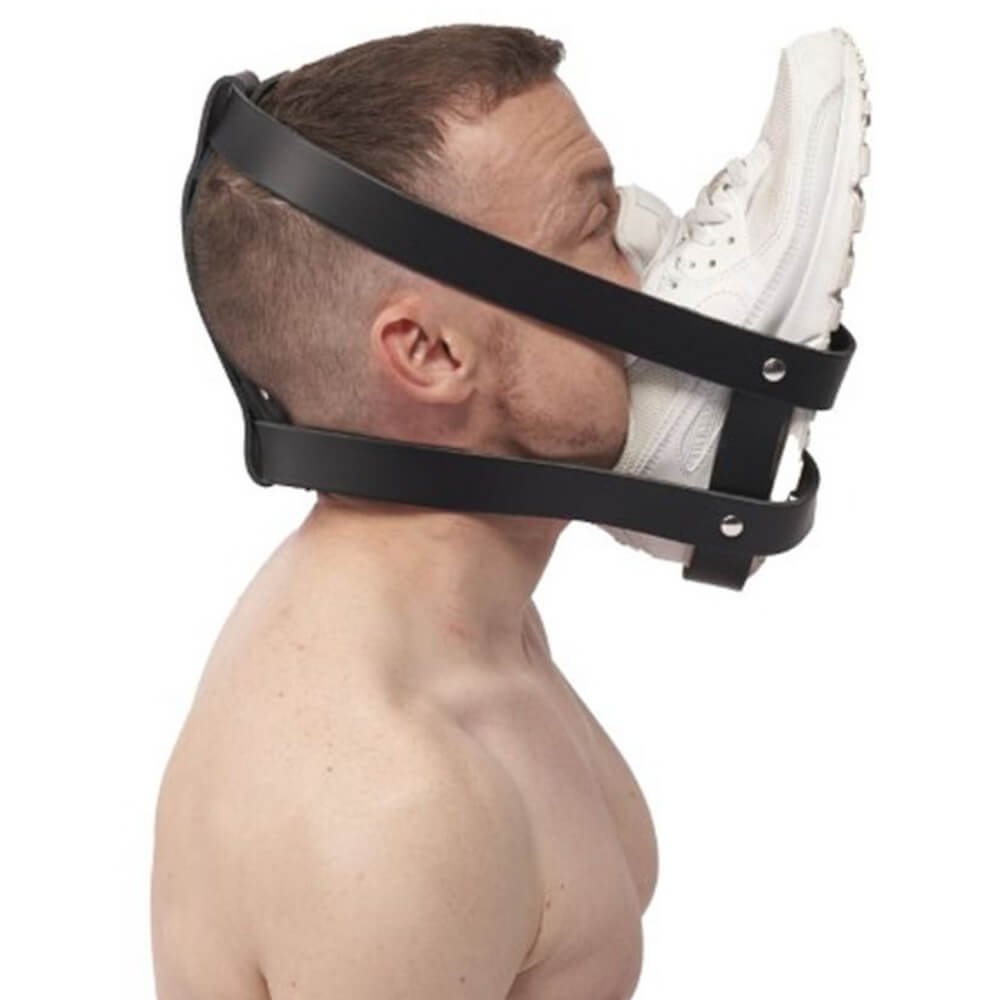 Leather Sneaker Face Harness