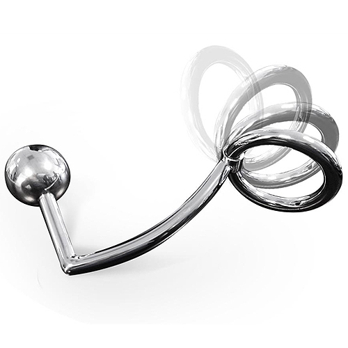 Anal Intruder: Flexible Cock Ring & Plug