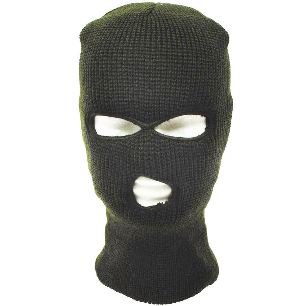 Balaclava Fetish Mask  - Olive