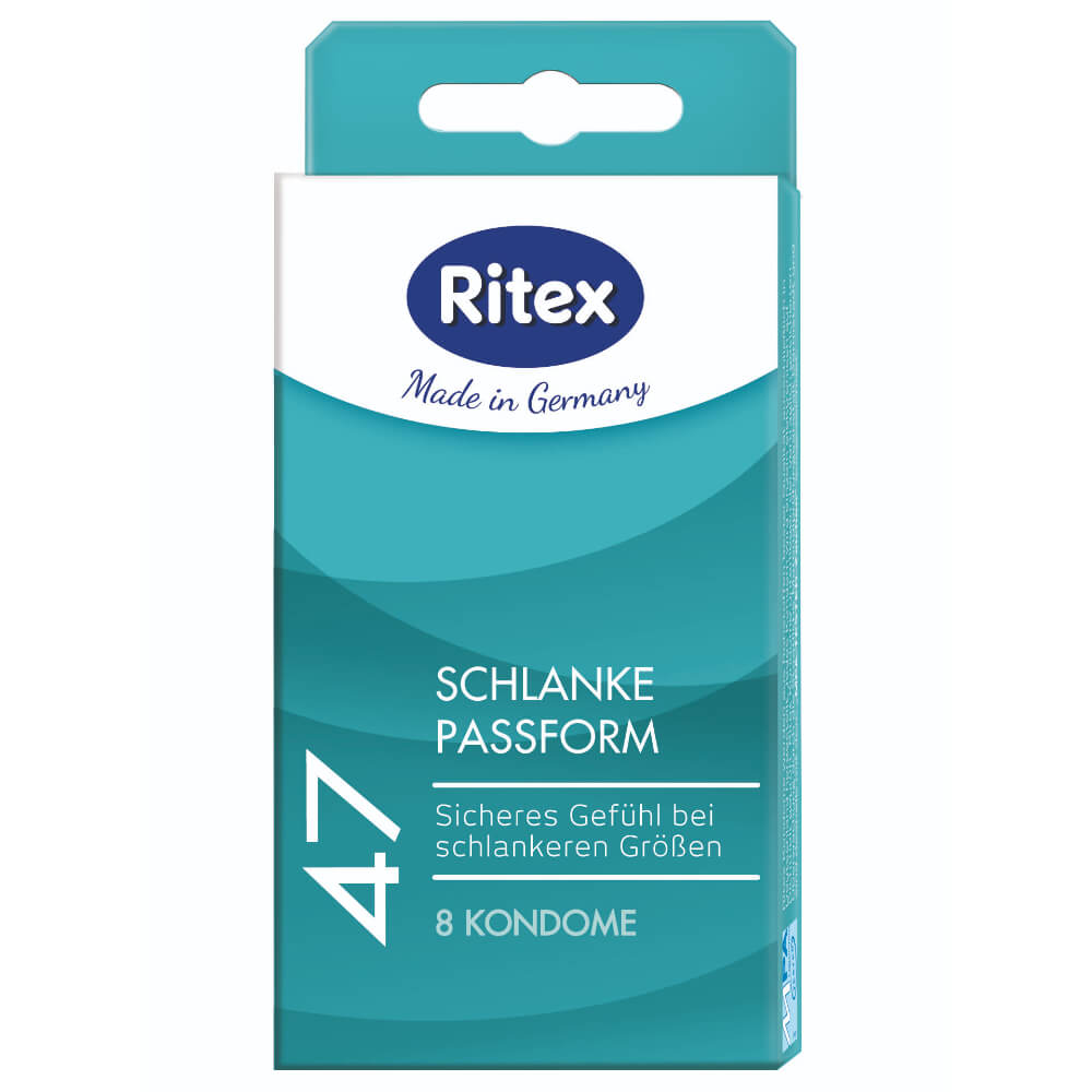 Ritex 47 Slim Fit 8 Condoms