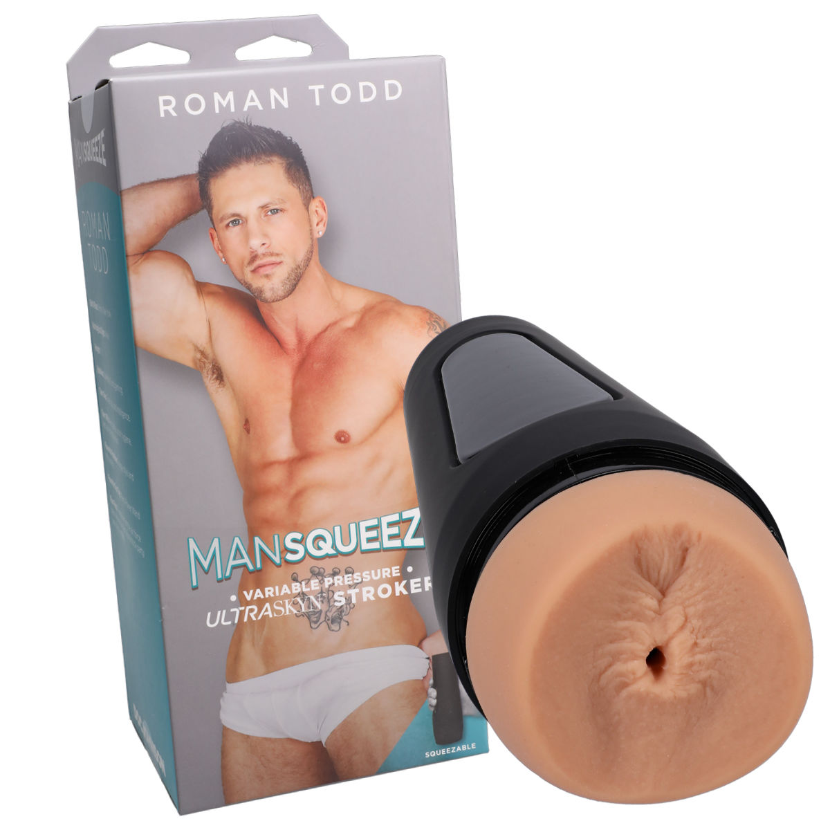 Man Squeeze Roman Todd Stroker