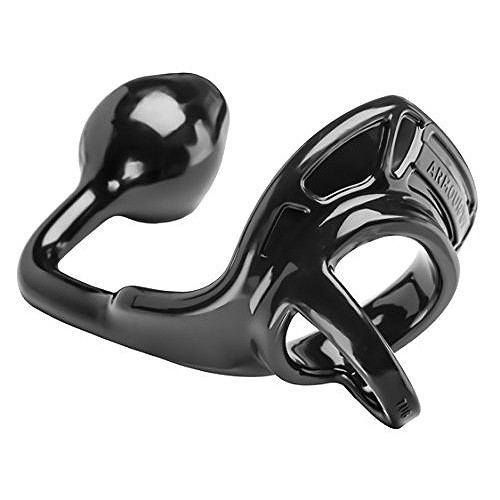 Perfect Fit ARMOUR Tug Lock - Cockring & Analplug Perfect Fit ARMOUR Tug Lock - Cockring & Analplug