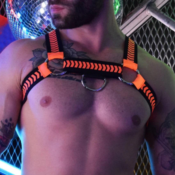 Nightcrawler Orange Harness | Tom Rocket's