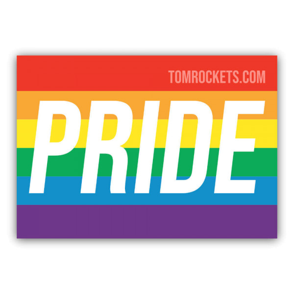 Sticker - RAINBOW PRIDE | Tom Rocket's
