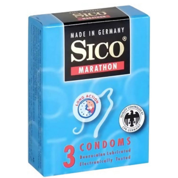 Sico Marathon Kondome 3er | Tom Rockets