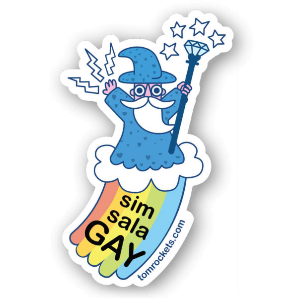 Sticker - Sim Sala Gay | Tom Rocket's