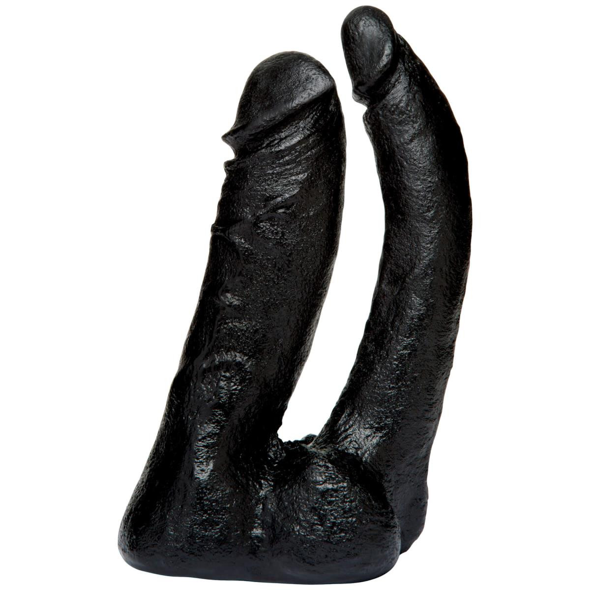 Natural Black Double Penetrator Dildo Natural Black Double Penetrator Dildo