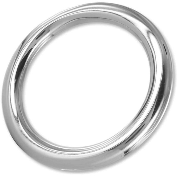 Stainless Steel Round Cock Ring | Tom Rocket's
