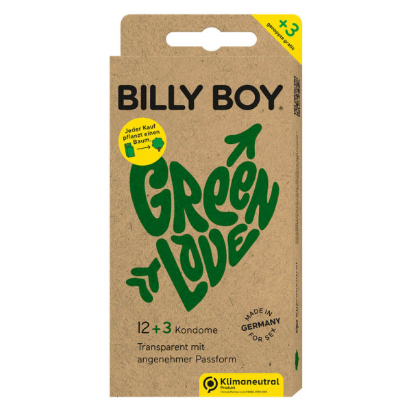 Billy Boy Green Love 12 + 3 Pack | Tom Rockets