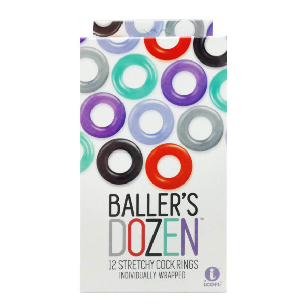 Ballers Dozen - Cock Ring 12er Multi Pack | Tom Rockets