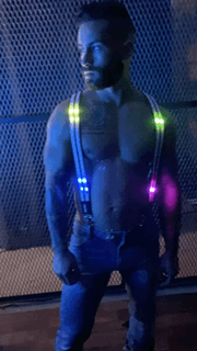 Raver Glow Suspenders | Tom Rockets
