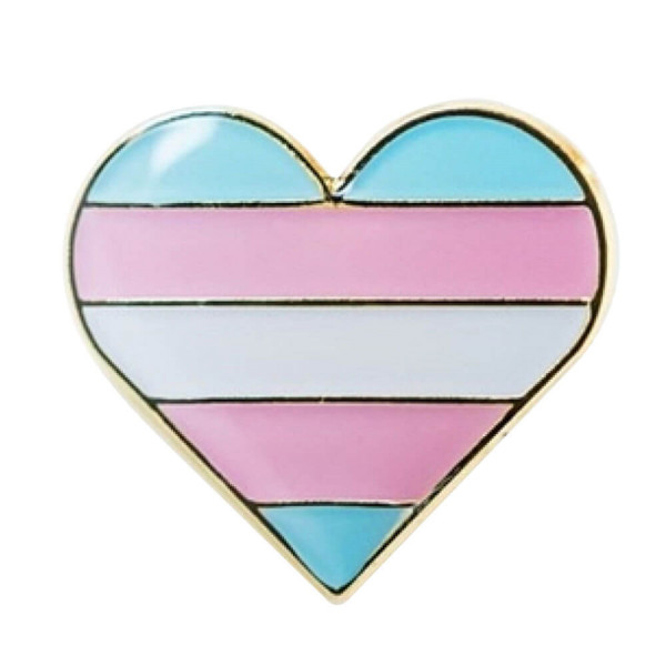 Pin Transgender Heart | Tom Rocket's