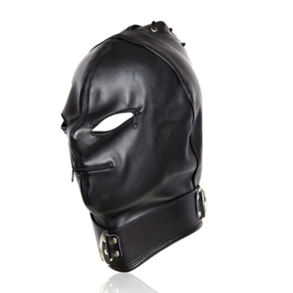 Strict Zipper Mask Black | Tom Rockets