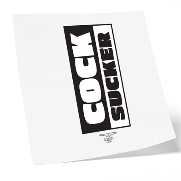 Party Tattoo - Cock Sucker | Tom Rocket's