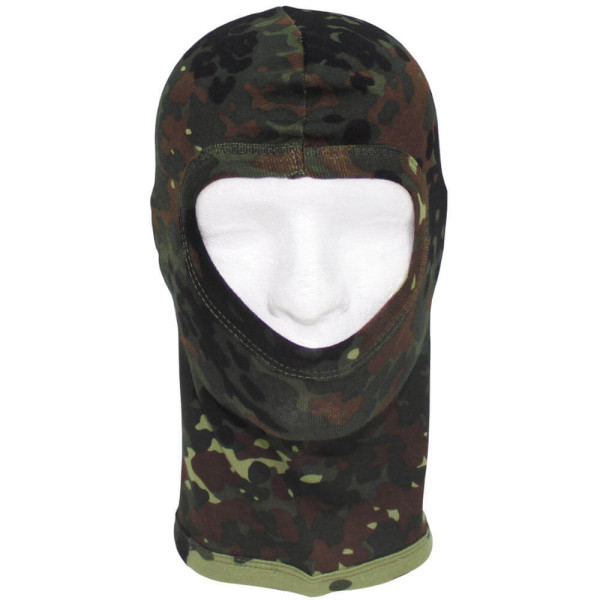 Balaclava Fetish Mask - Camouflage Wide Open | Tom Rocket's