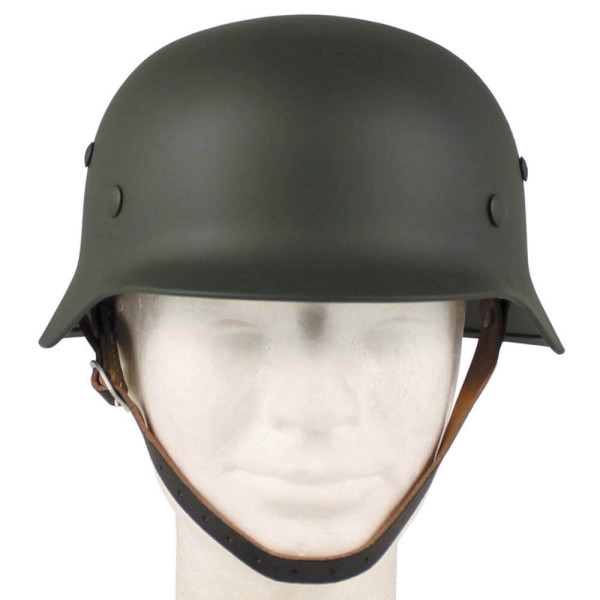 Olive Steel Helmet WW II | Tom Rocket's