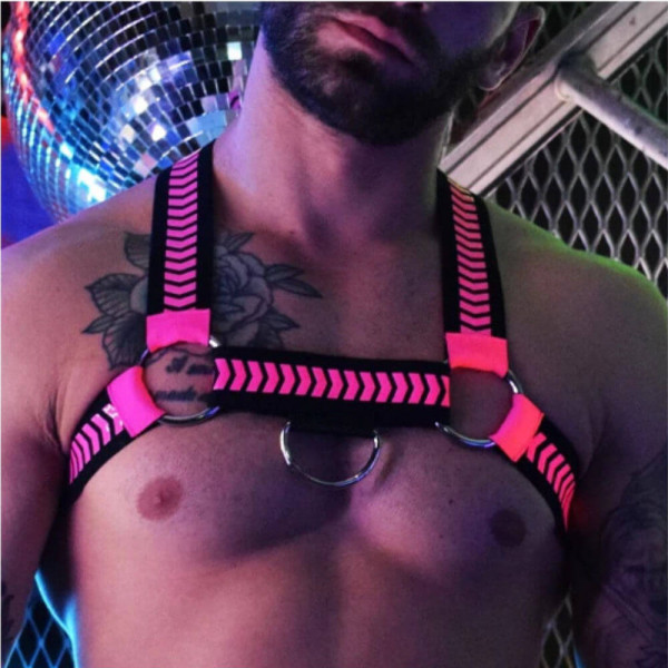 Nightcrawler Pink Harness | Tom Rockets