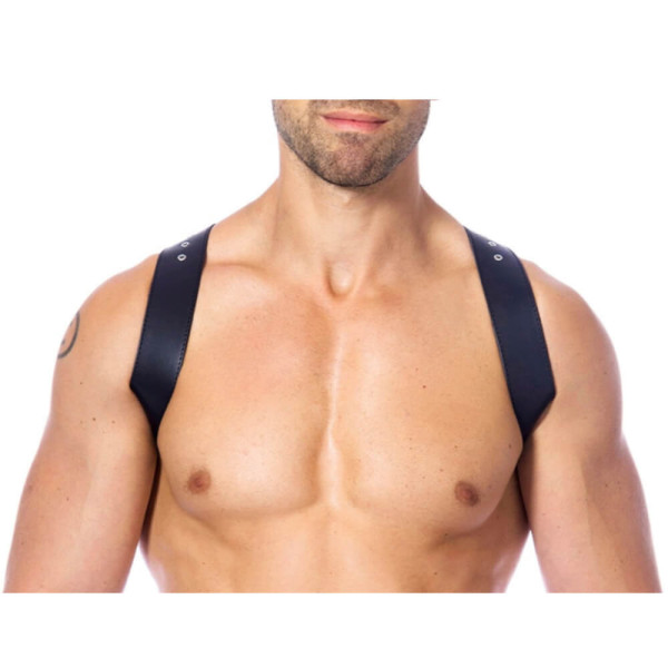 X Leather Shoulder Harness | Tom Rockets