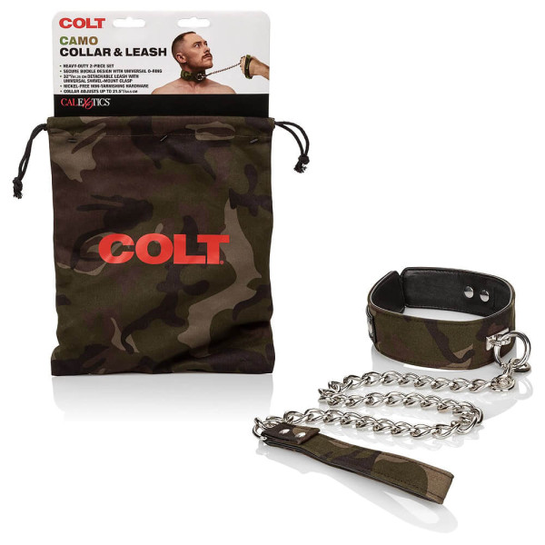 Colt Camo Collar & Leash | Tom Rocket's