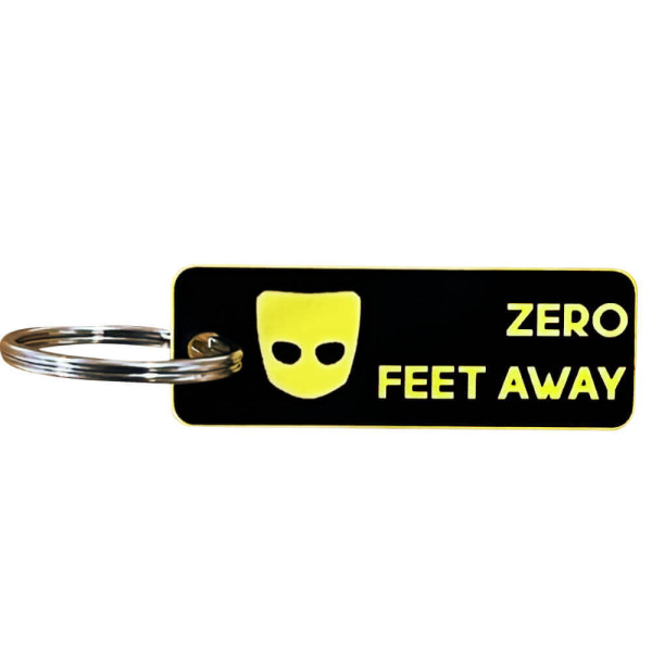 Key Tag Grindr Zero Feet Away | Tom Rocket's